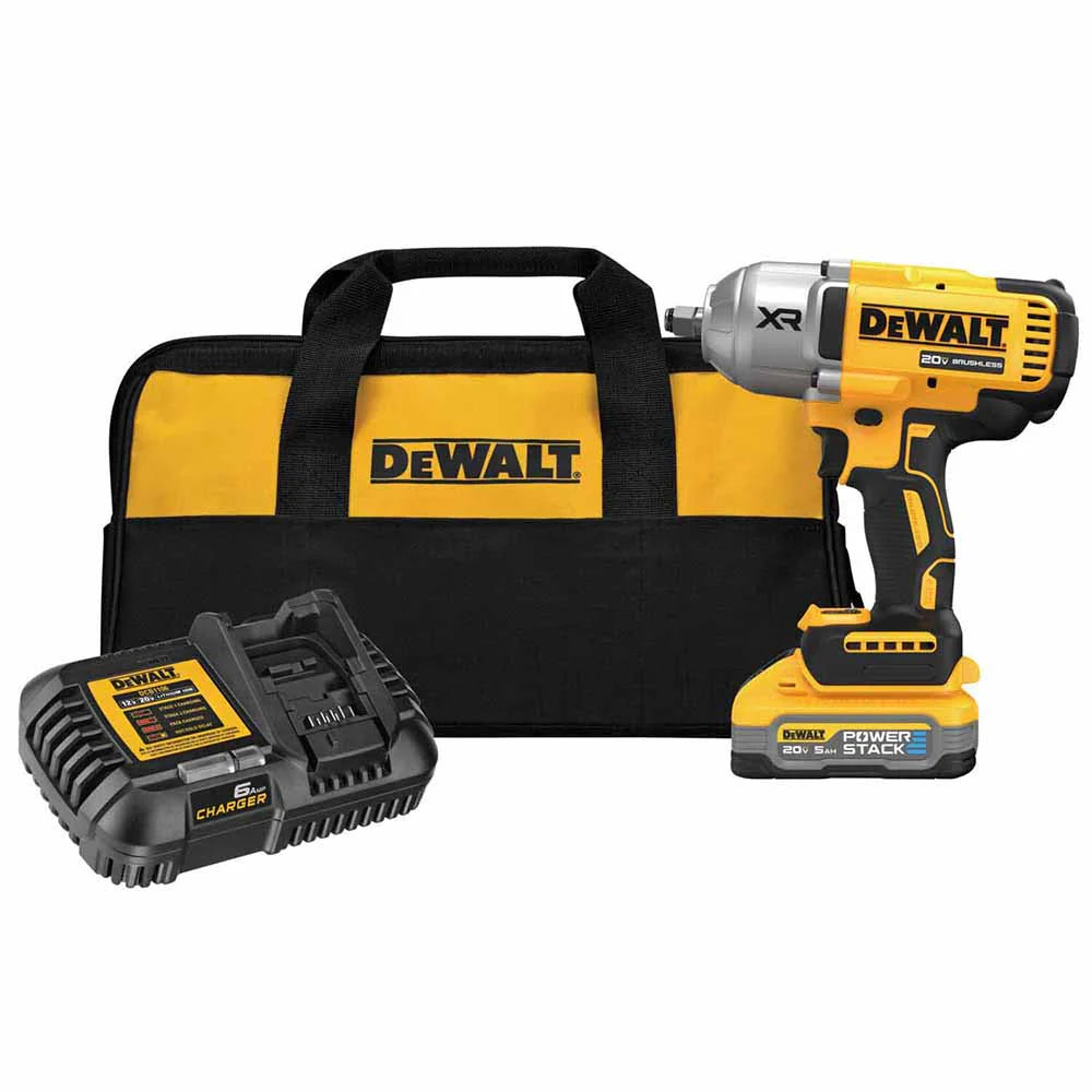 DeWalt 20V MAX ½ in. High Torque Impact Wrench Kit - DCF900H1