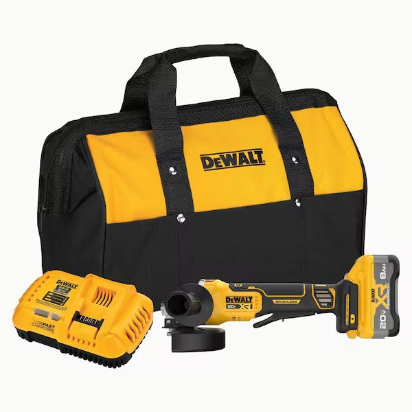 DeWalt 20V MAX 4-1/2 in. - 5 in. Angle Grinder Kit - DCG410WW1
