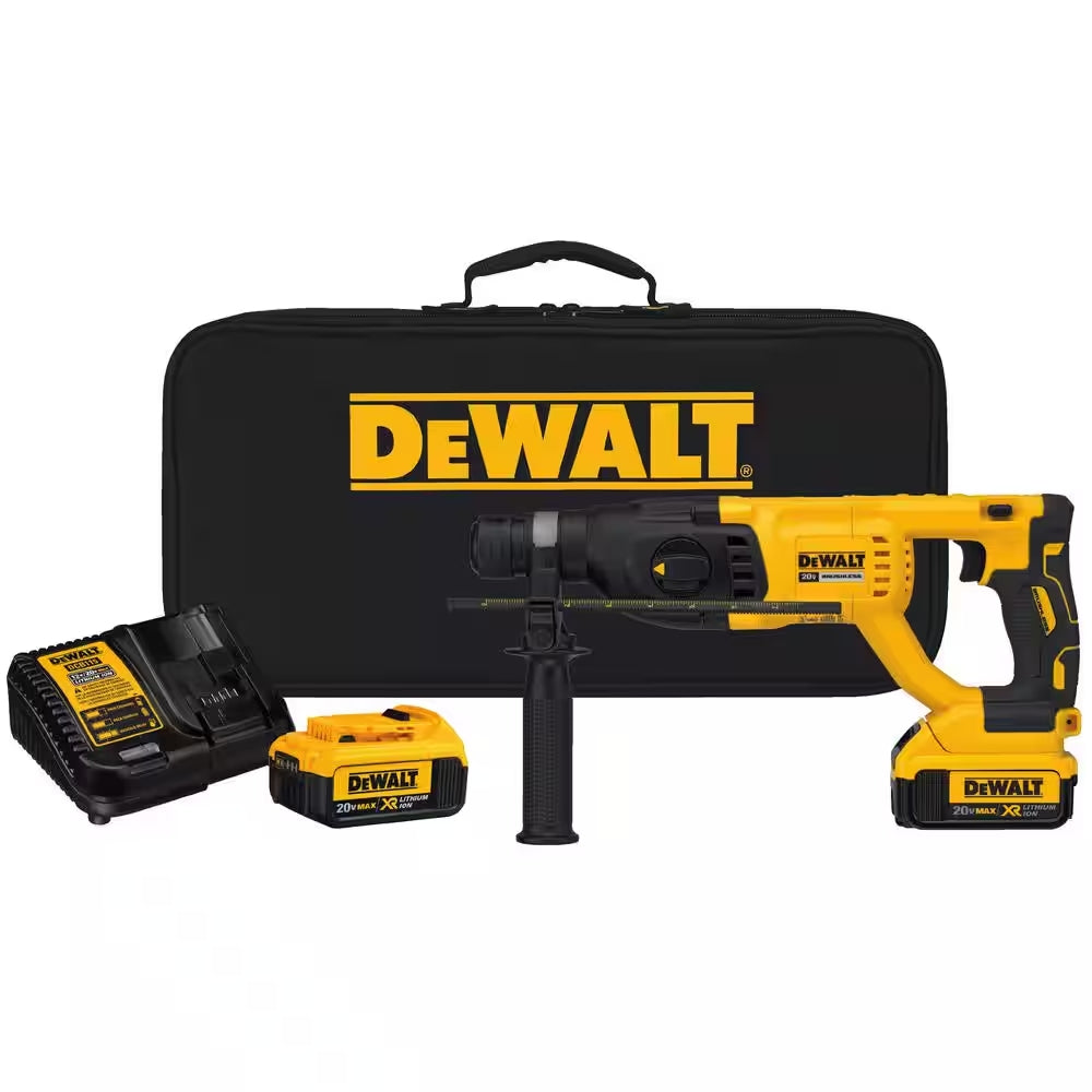 DeWalt 20V MAX 1-inch SDS Plus D-Handle Rotary Hammer - DCH133M2