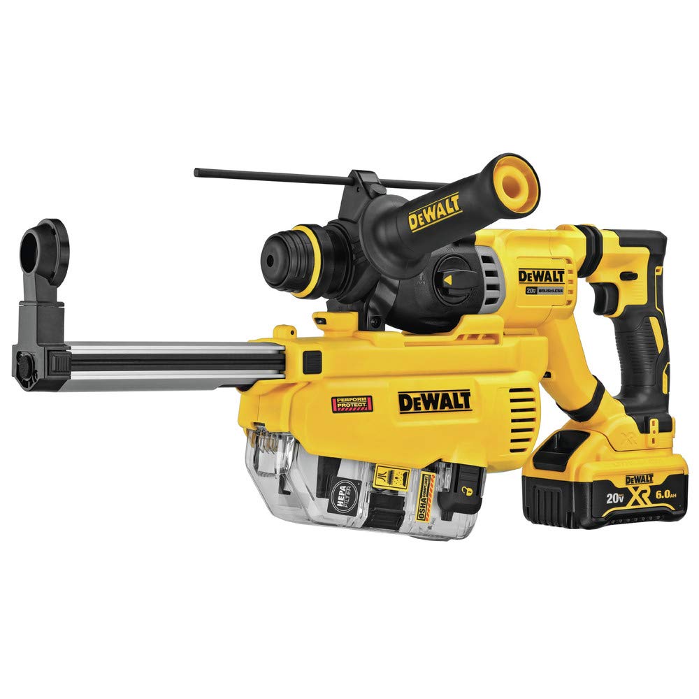 DeWalt 20V MAX 1-1/8 in. SDS Plus D-Handle Rotary Hammer Kit - DCH263R2DH