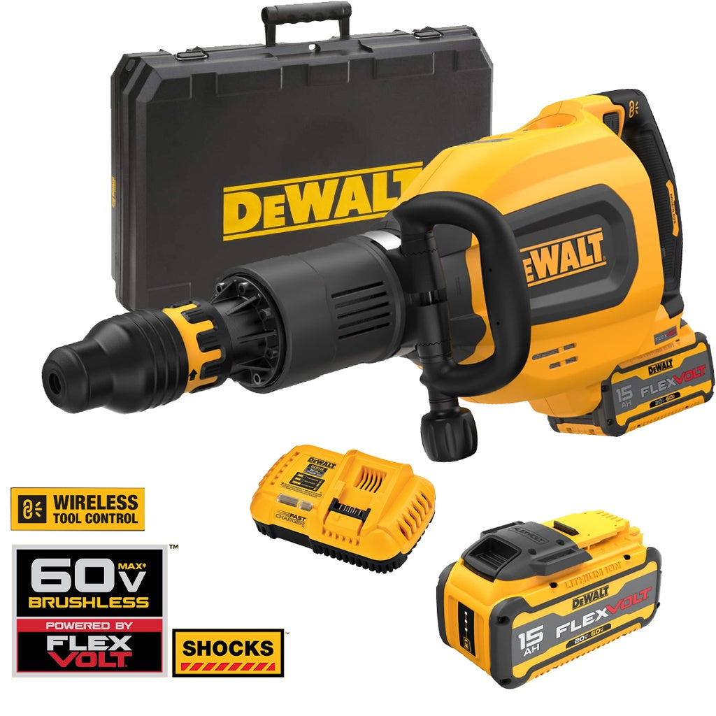 DeWalt 60V MAX 27 LBS SDS MAX INLINE CHIPPING HAMMER - DCH911Z2