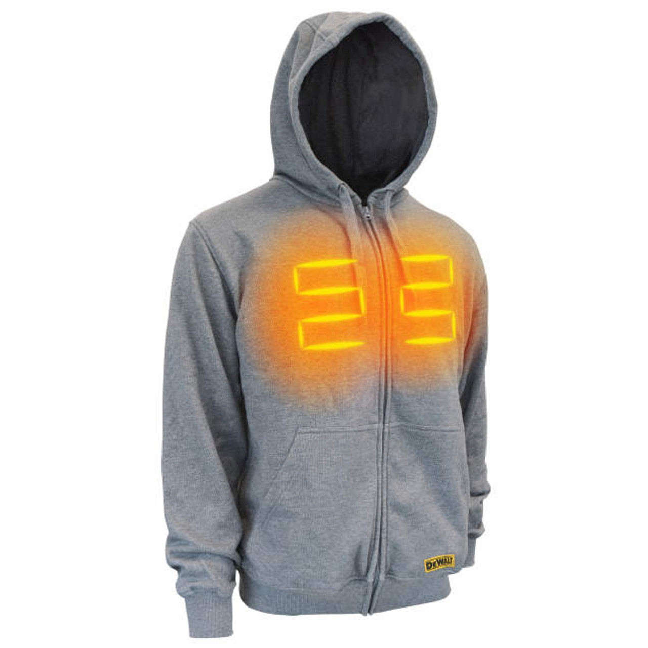 DeWalt 20V MAX Grey Terry Heated Hoodie (SIZE XL) - DCHJ080B-XL