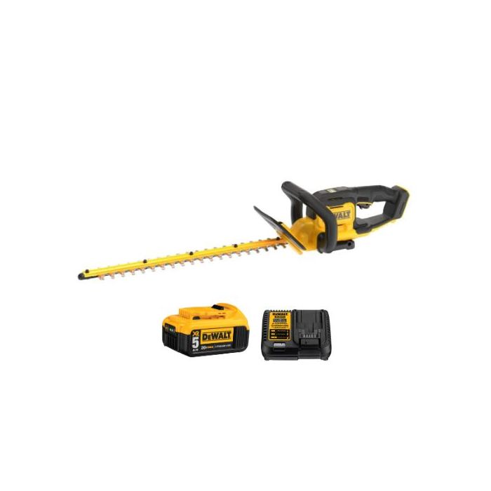 DeWalt 20V MAX 22 in. Cordless Hedge Trimmer Kit - DCHT821P1