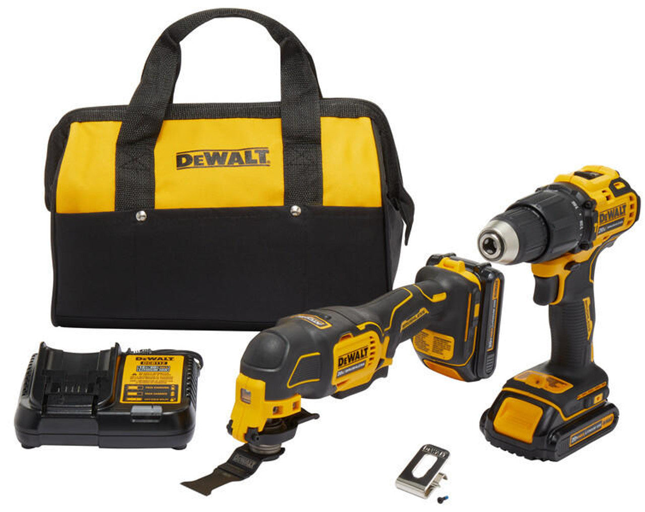 DeWalt 20V MAX 2-Tool Combo Kit (Drill/Driver & Oscillating Tool) - DCK224C2