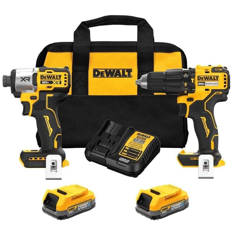 DeWalt 20V MAX 2-Tool Combo Kit (Hammerdrill & Impact Driver) - DCK228E2