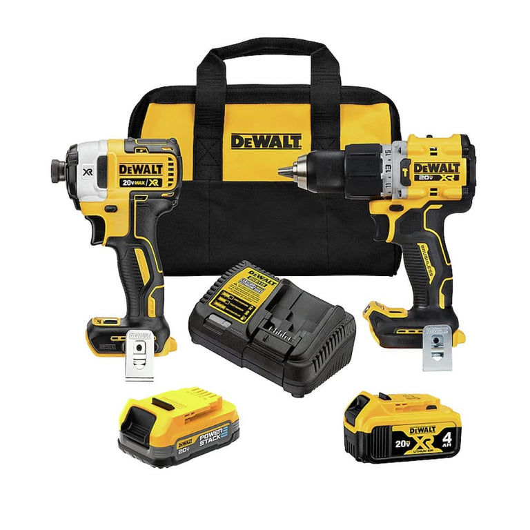 DeWalt 20V MAX 2-Tool Impact and Drill/Driver Kit - DCK249E1M1