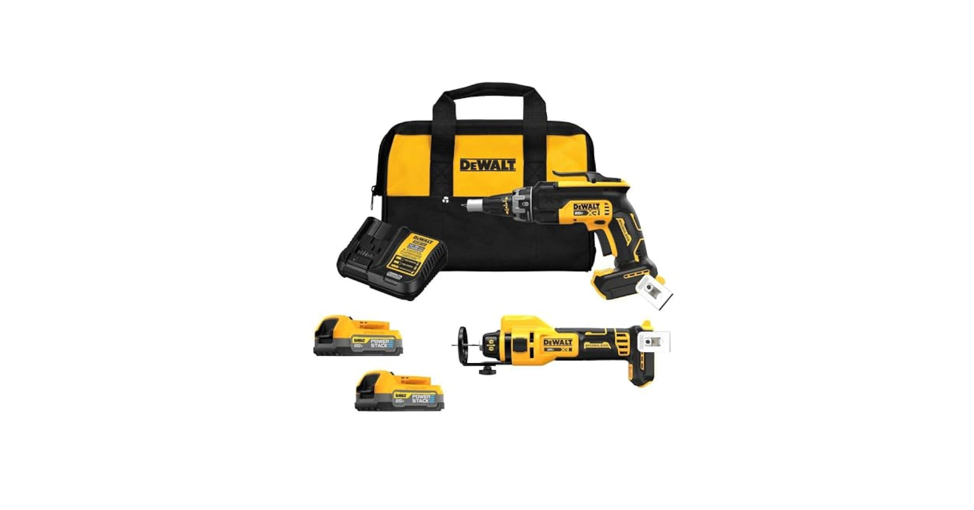 DeWalt 20V MAX Drywall 2-Tool Combo Kit - DCK265E2