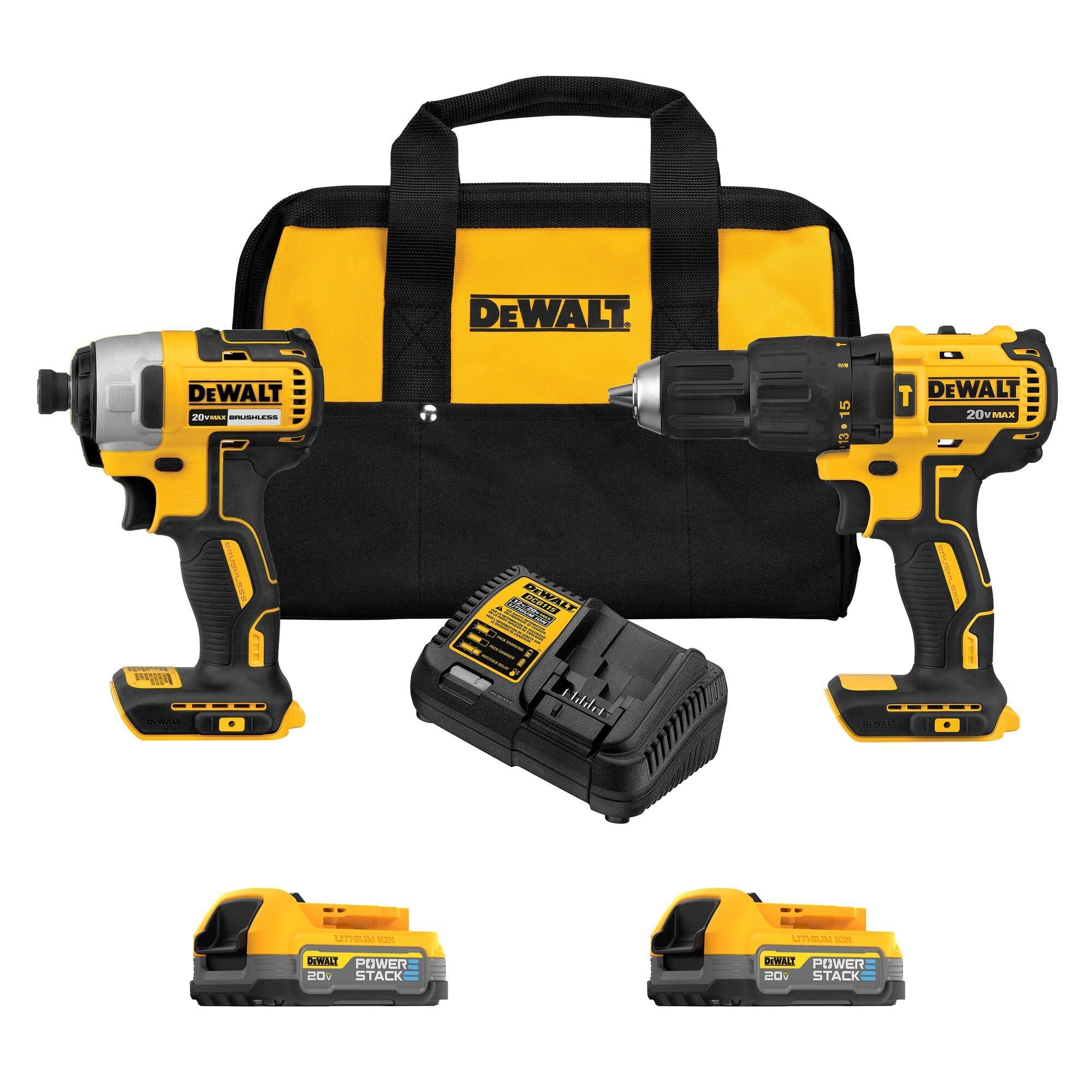 DeWalt 20V MAX 2-Tool Combo Kit - DCK274E2