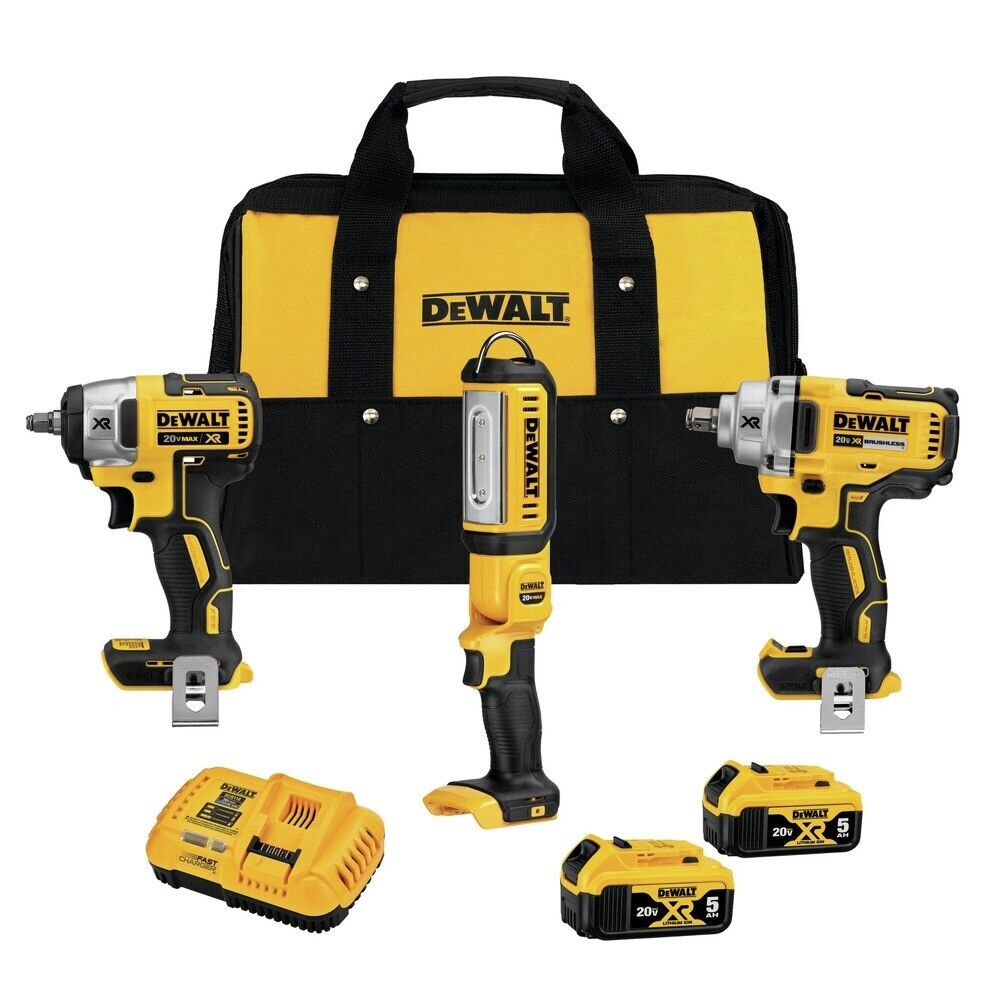 DeWalt 20V MAX XR 3-Tool Automotive Combo Kit - DCK302P2 (#2)