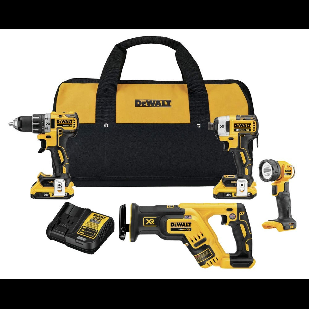 DeWalt 4-Tool Combo Kit - DCK484D2