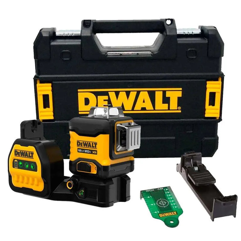 DeWalt 20V MAX XR 3 X 360 Green Line Laser (Tool Only) - DCLE34030GB