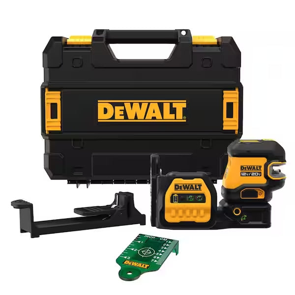 DeWalt 20V MAX Cross Line Green Laser Kit - DCLE34220GB