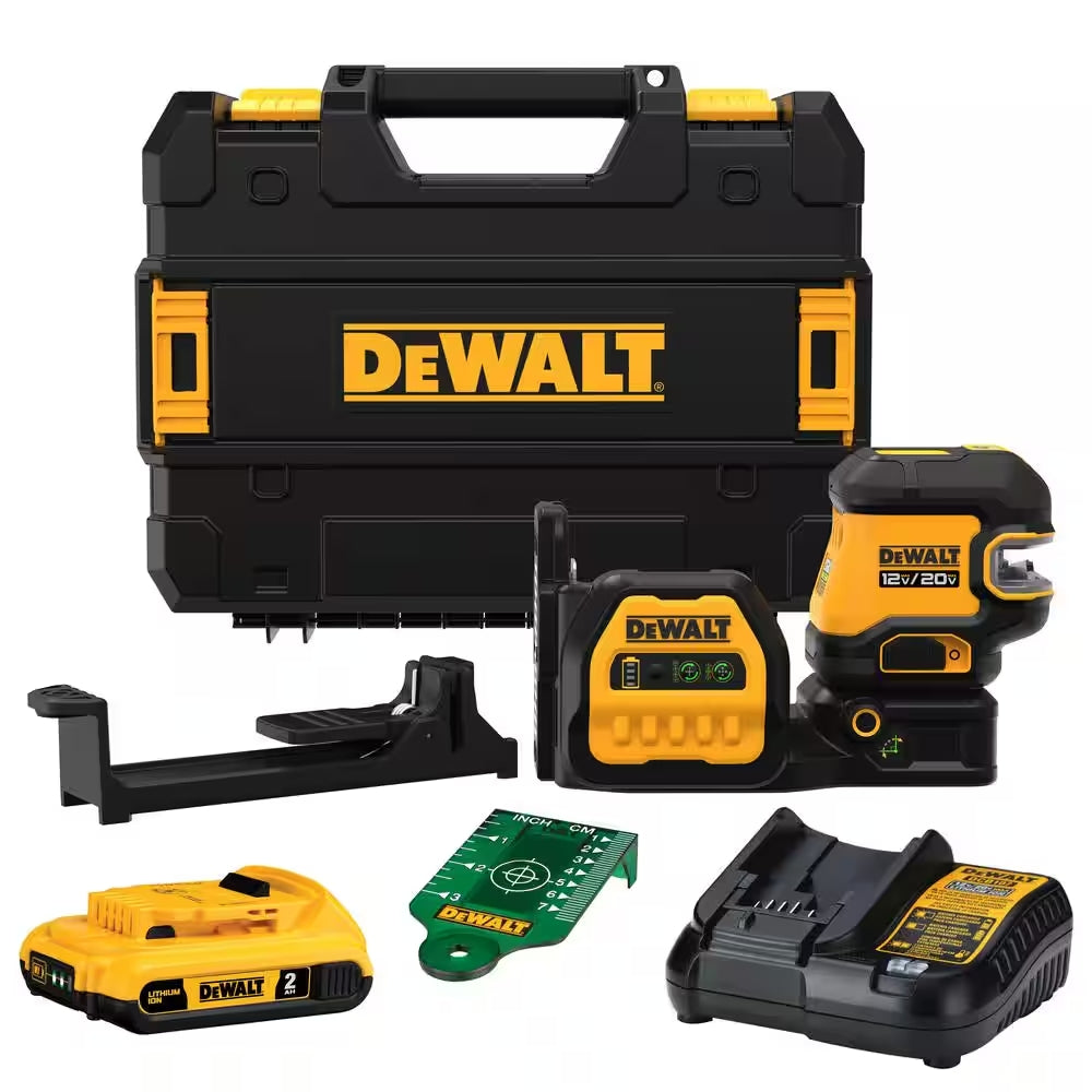 DeWalt 20V MAX 5-Spot Green Line Laser - DCLE34520G
