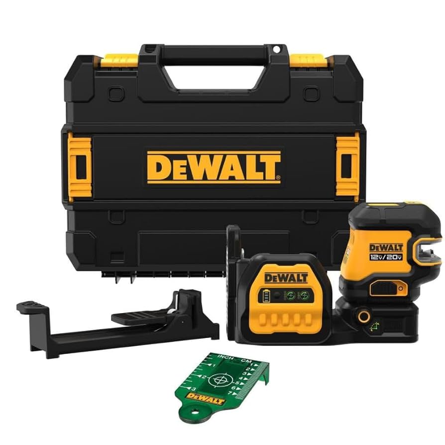 DeWalt 20V MAX 5-Spot Green Line Laser (2021 Date Code) - DCLE34520GB
