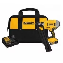 DeWalt 20V MAX 21° Plastic Collated Framing Nailer Kit - DCN21PLM1