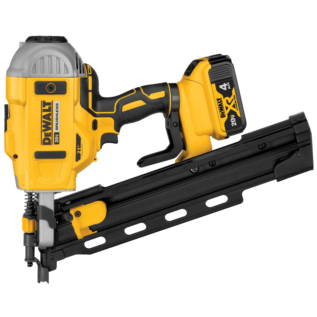 DeWalt 20V MAX 21° Plastic Collated Framing Nailer Kit - DCN21PLM1