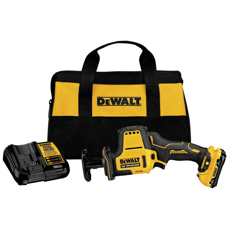 DeWalt 12V MAX One-Handed Variable Speed Reciprocating Saw Kit - DCS312G1