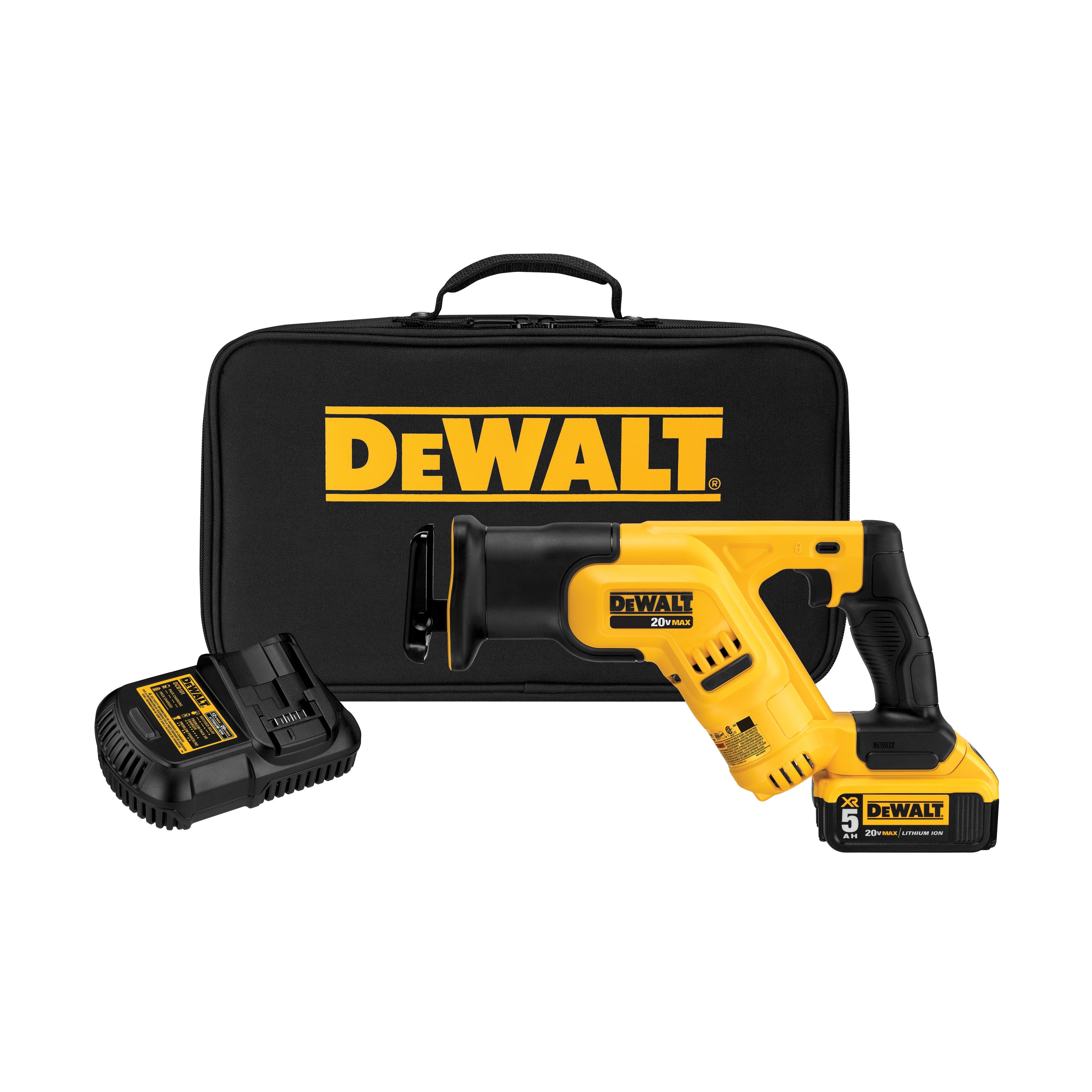 DeWalt 20V MAX Compact Reciprocating Saw Kit - DCS387P1