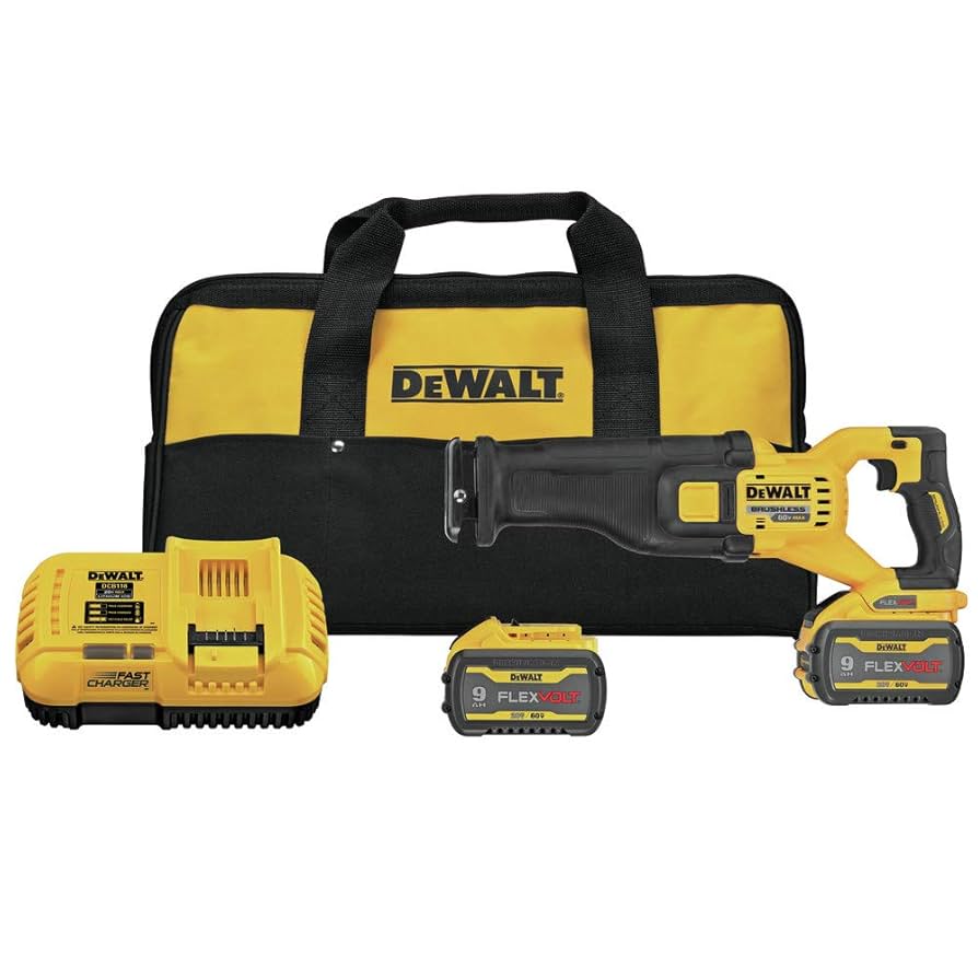 DeWalt 60V MAX Reciprocating Saw Kit - DCS389X2