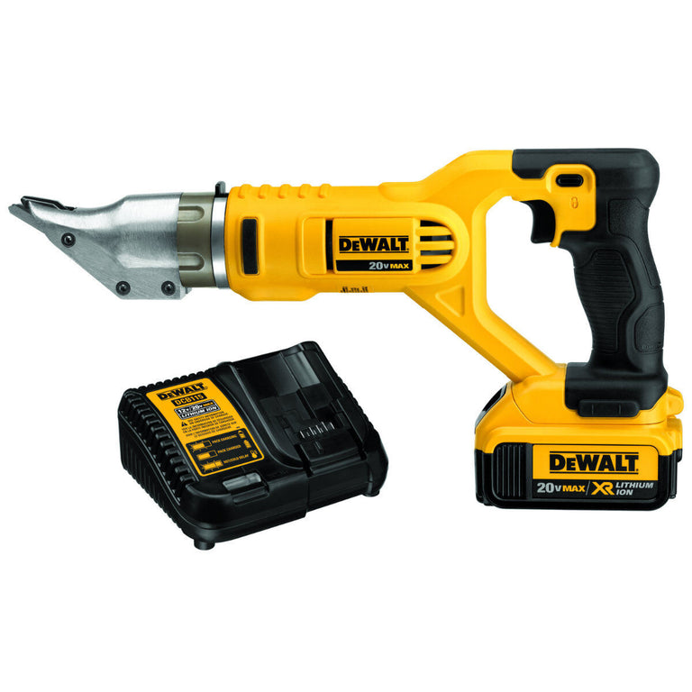DeWalt 20V MAX 18GA Swivel Head Double Cut Shear Kit - DCS491M2
