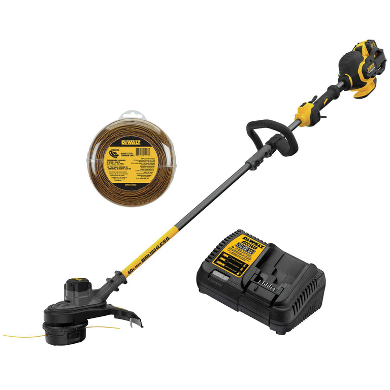 DeWalt Flexvolt 60V MAX String Trimmer Kit with String - DCST970X1S