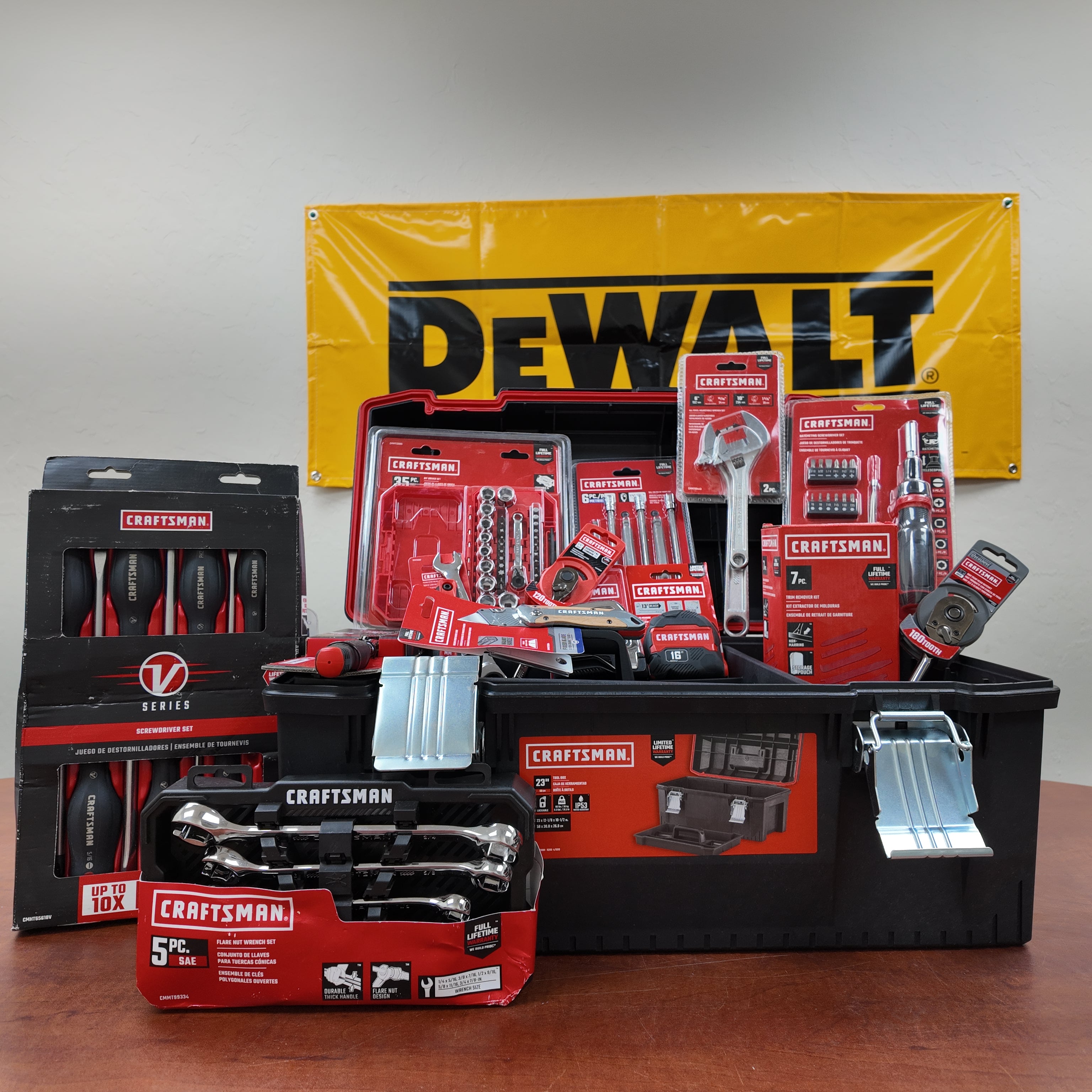 Craftsman Accessories Kit with Carrying Tool Box