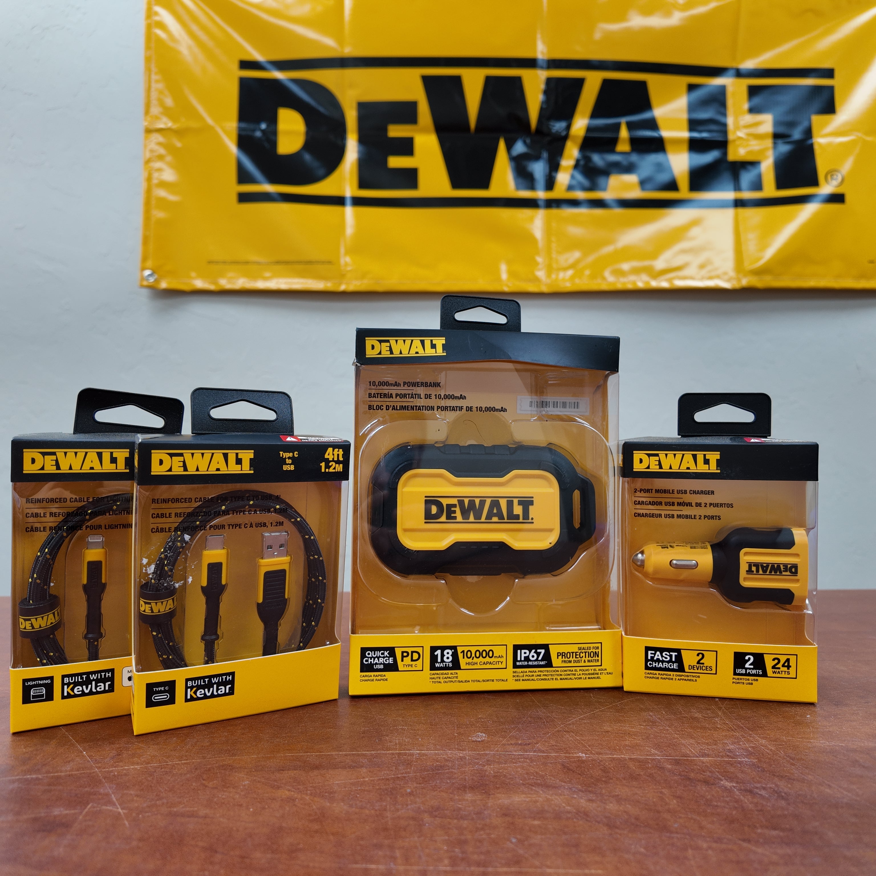 DeWalt Charging Cord Assortment Kit