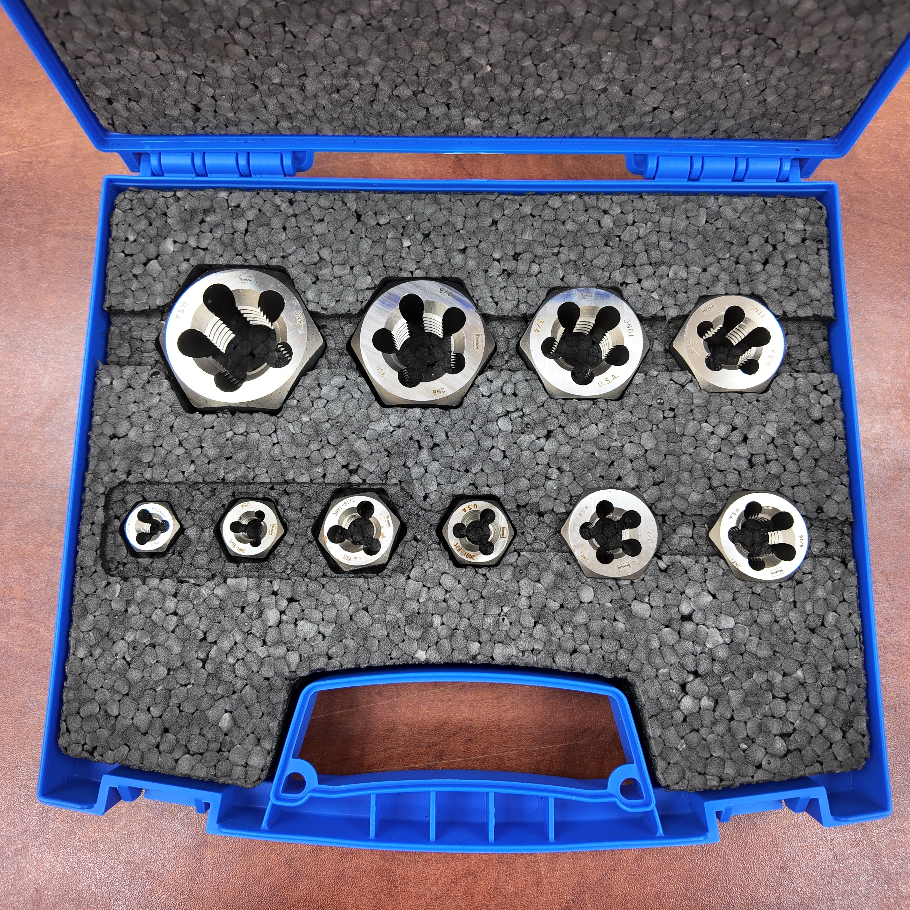 Irwin Hanson Hexagon Re-Threading Die Set - 25701