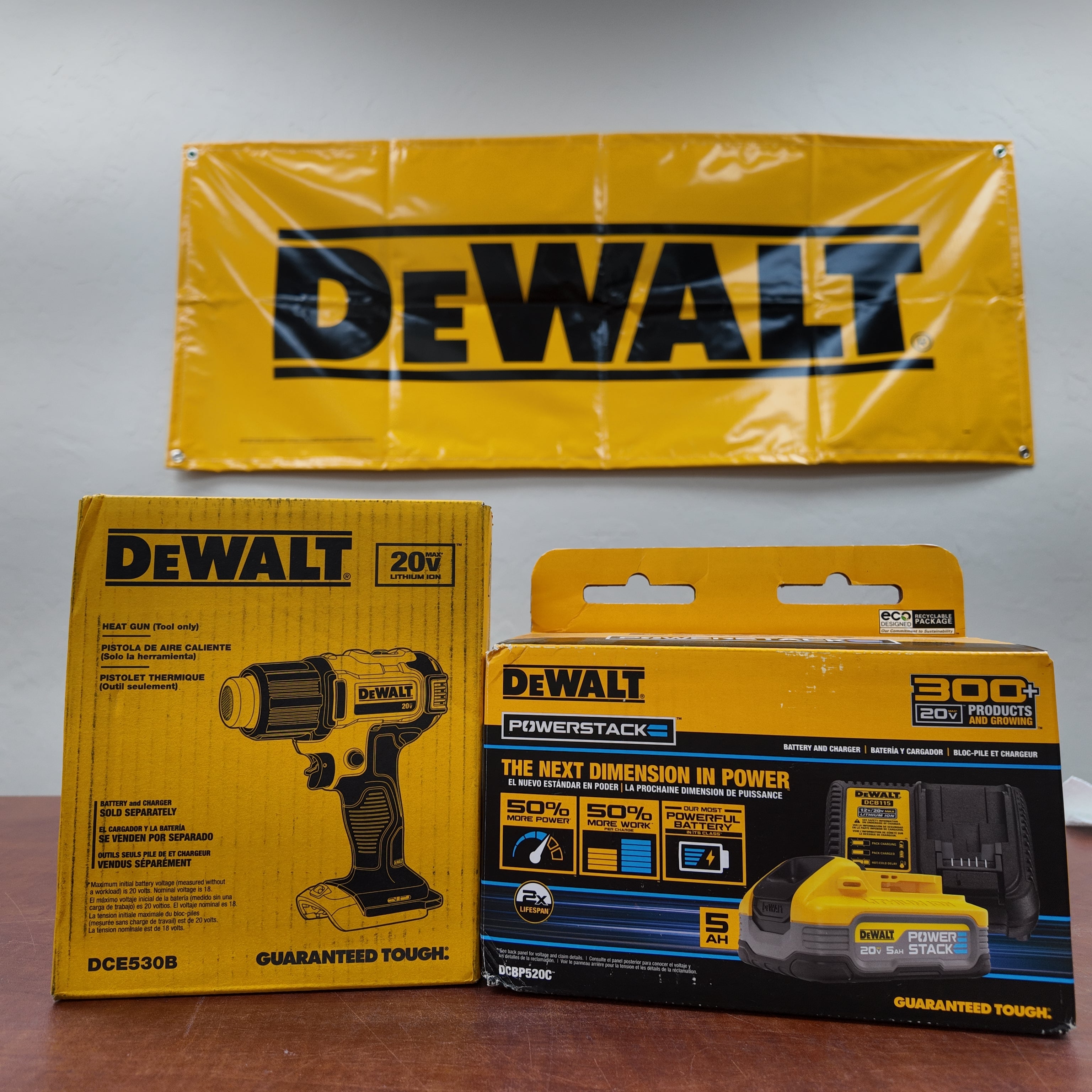 DeWalt 20V MAX Heat Gun with Powerstack Battery Kit - DCE530B (#1)