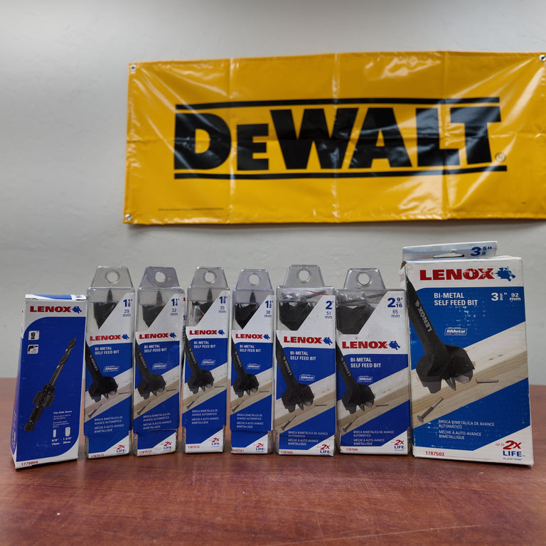 Lenox Self-Feed Bit Assortment