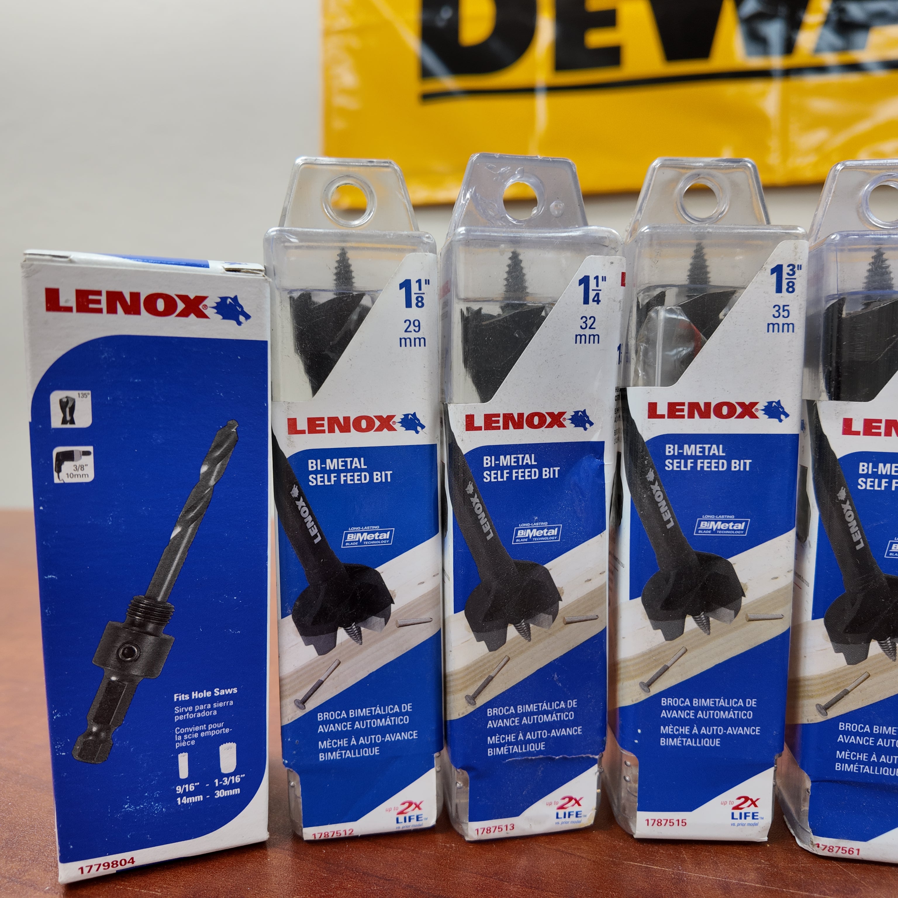 Lenox Self-Feed Bit Assortment