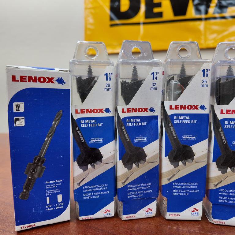 Lenox Self-Feed Bit Assortment