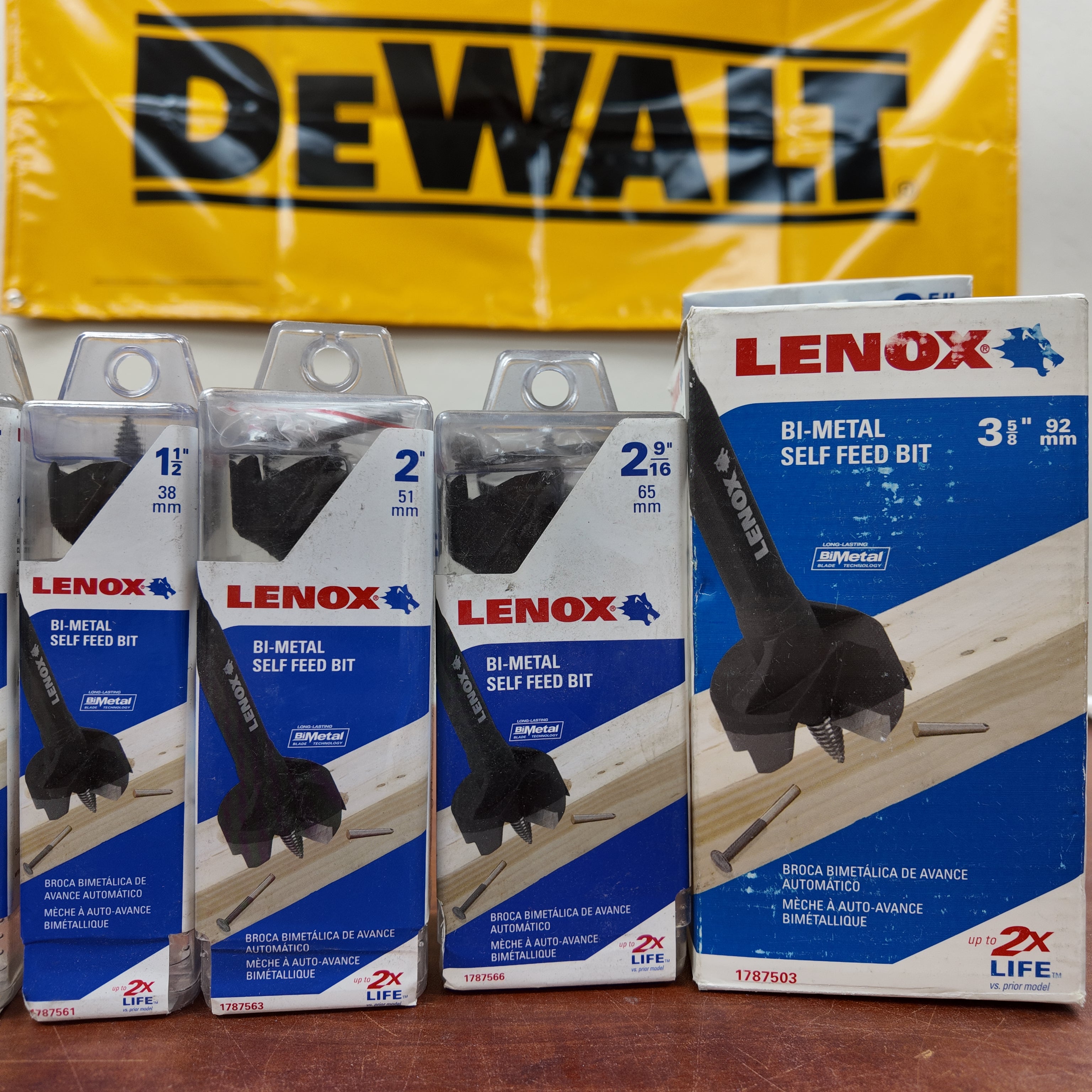 Lenox Self-Feed Bit Assortment