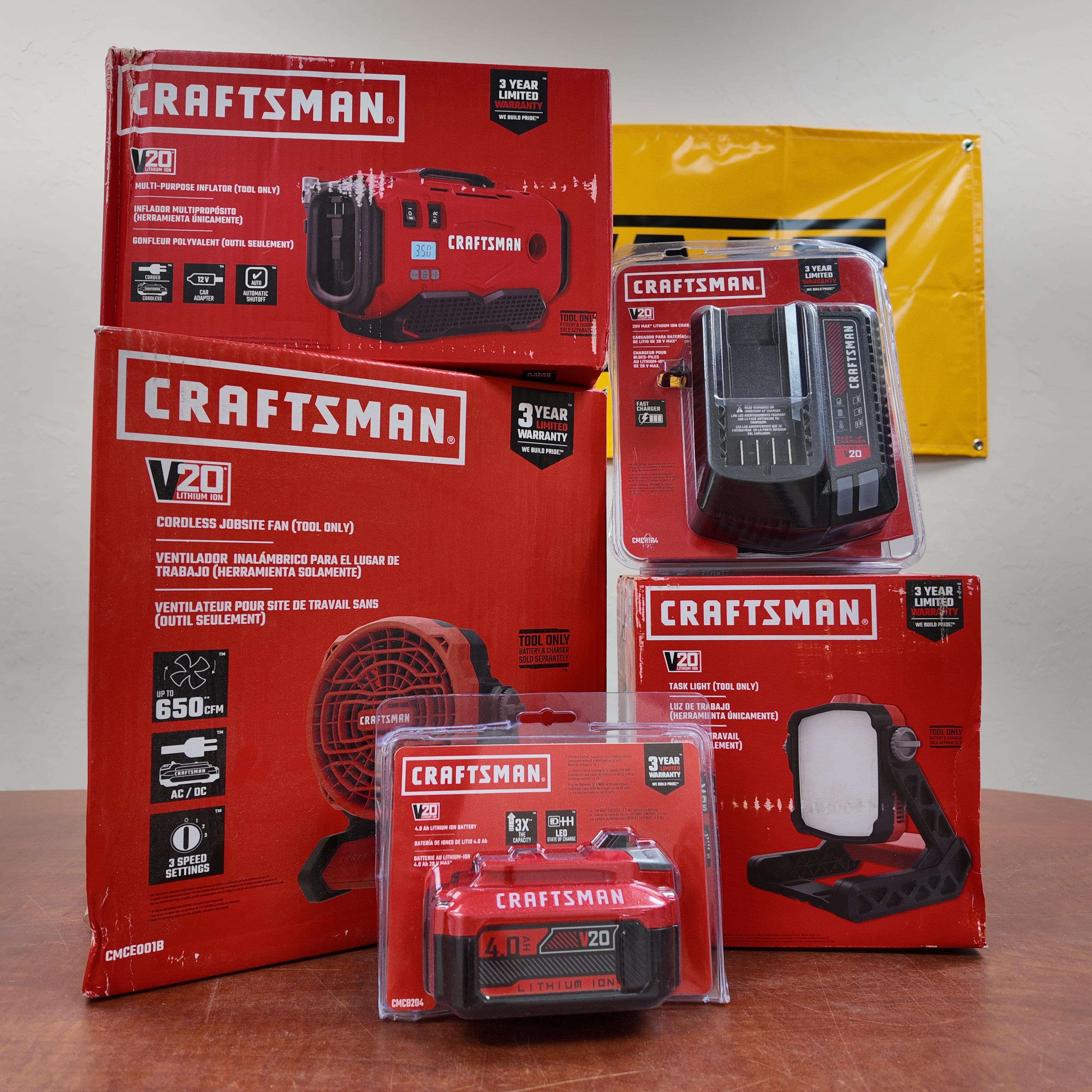 Craftsman Battery Powered Tools Bundle