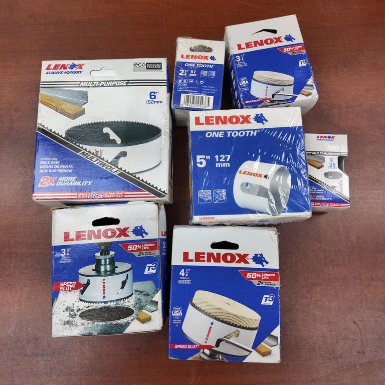 Lenox Holesaw Set - 7 Pieces