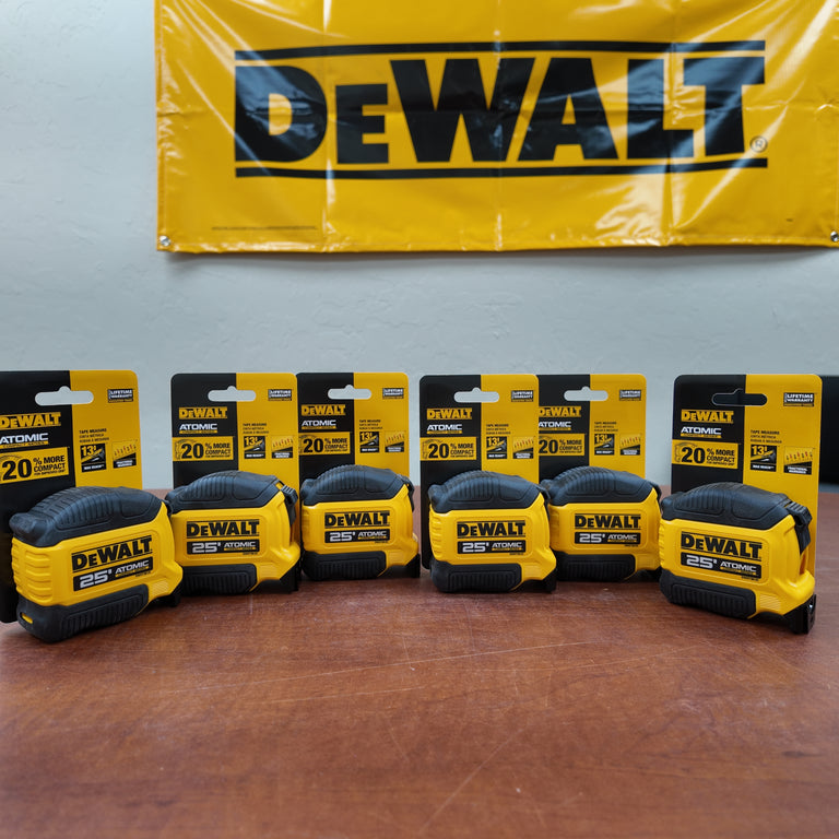 Bulk 6 PACK Tape Measures - 25 Foot - DWHT38125 (#2)