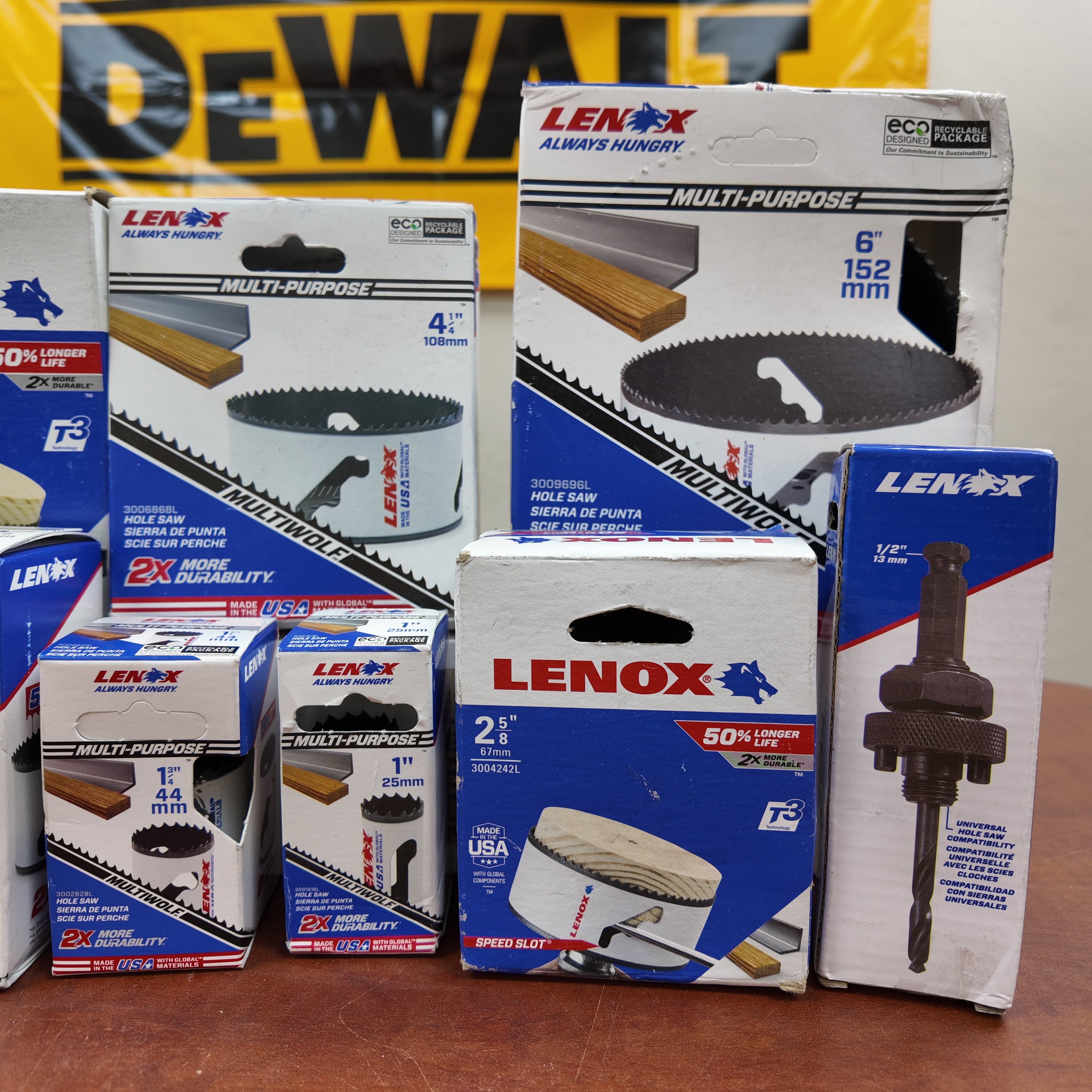 Lenox Bundled Holesaw Kit #HS2 - 10 Piece Kit (#1)