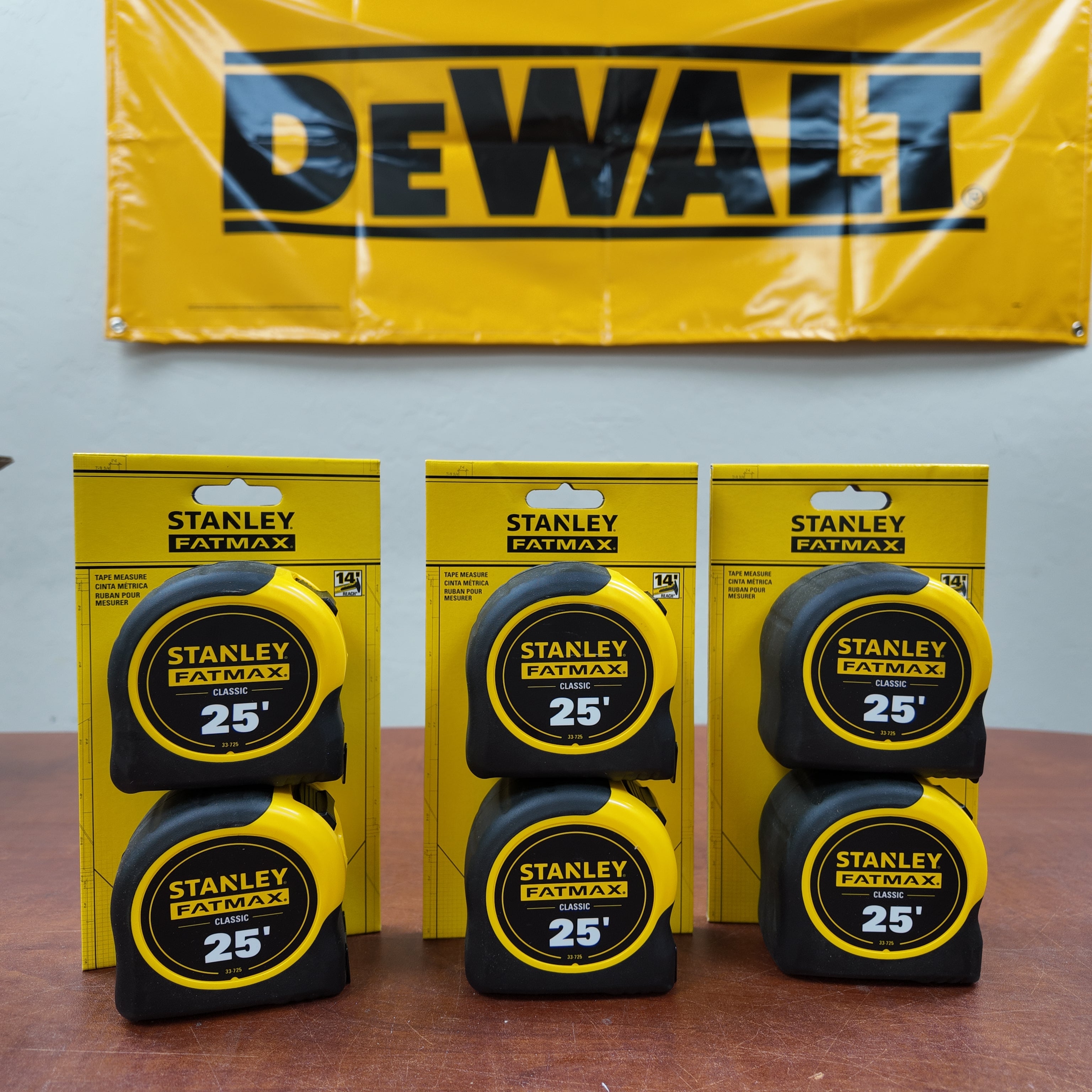 Stanley 25 Foot FATMAX Tape Measures (6-Pack) - 33-725 (#2)