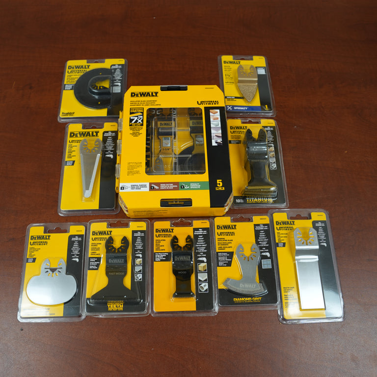 DeWalt Universal Oscillating Multi-Tool Blade Set