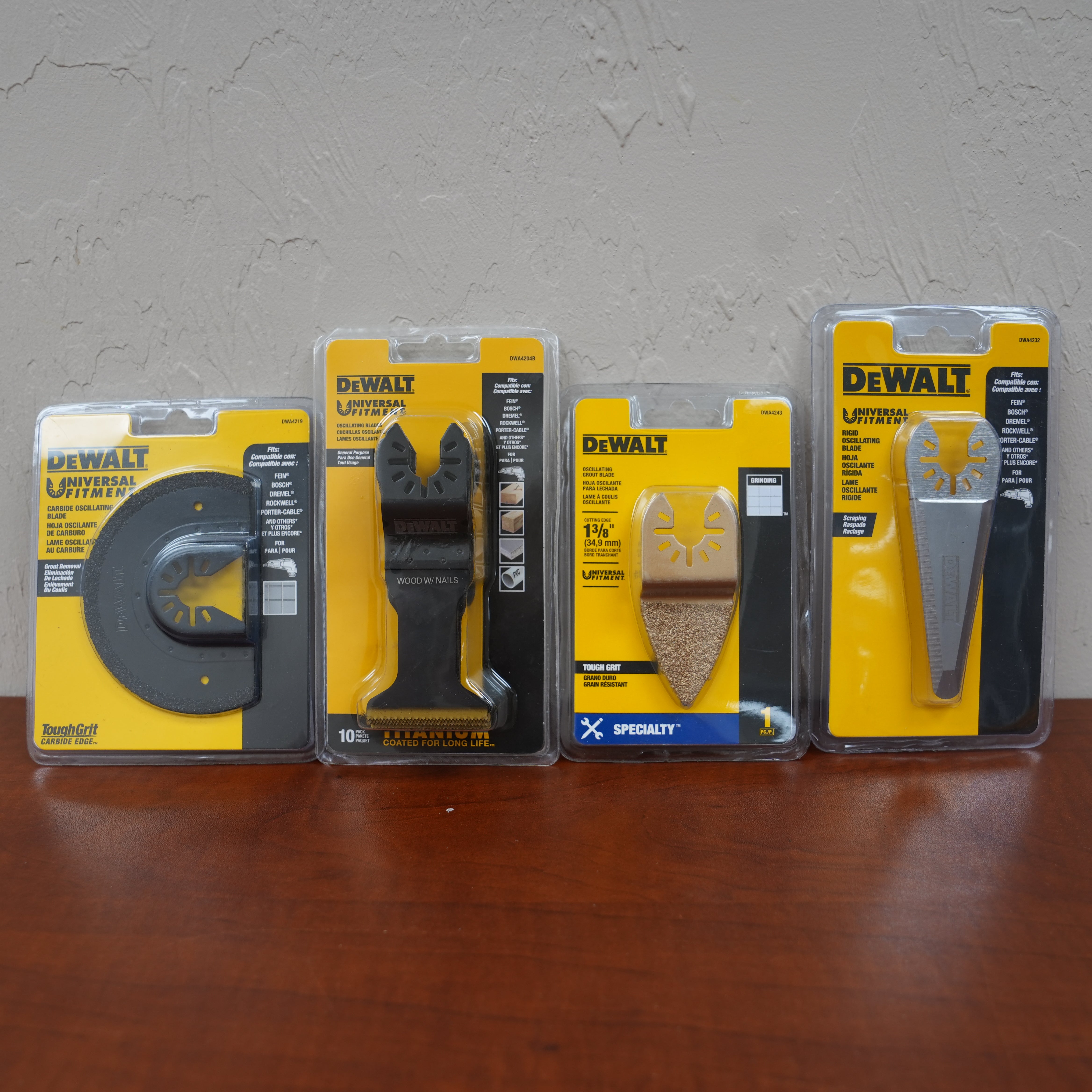 DeWalt Universal Oscillating Multi-Tool Blade Set