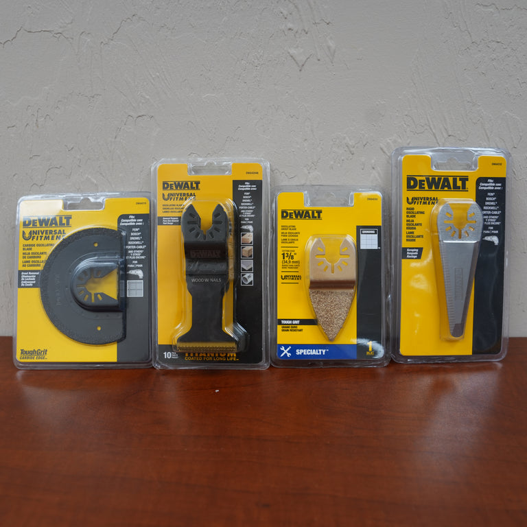 DeWalt Universal Oscillating Multi-Tool Blade Set