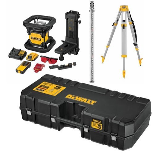 DeWalt 20V MAX Tool Connect Red Tough Rotary Laser Kit (2023 Date Code) - DW080LRSK