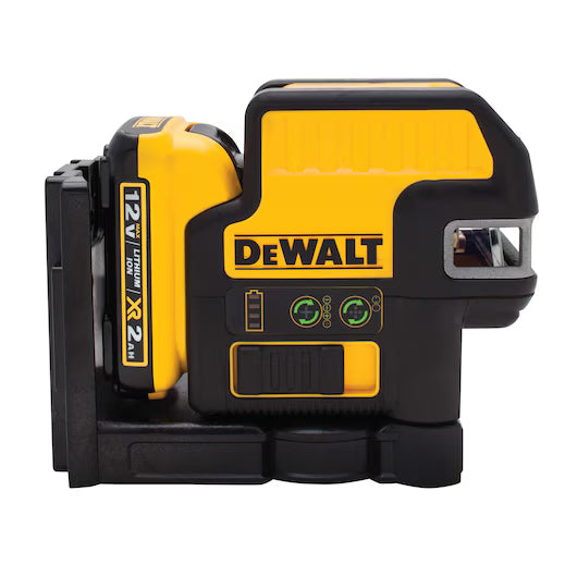 DeWalt 12V MAX 2-Spot Cross Line Green Laser - DW0822LG-K