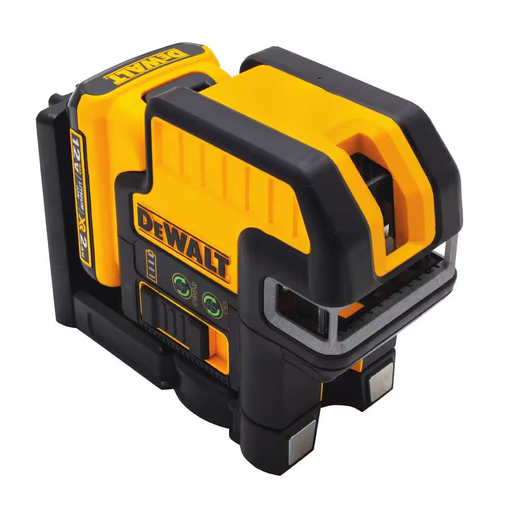 DeWalt 12V MAX 2 Spot Cross Line Green Laser (2018 Date Code) - DW0822LG