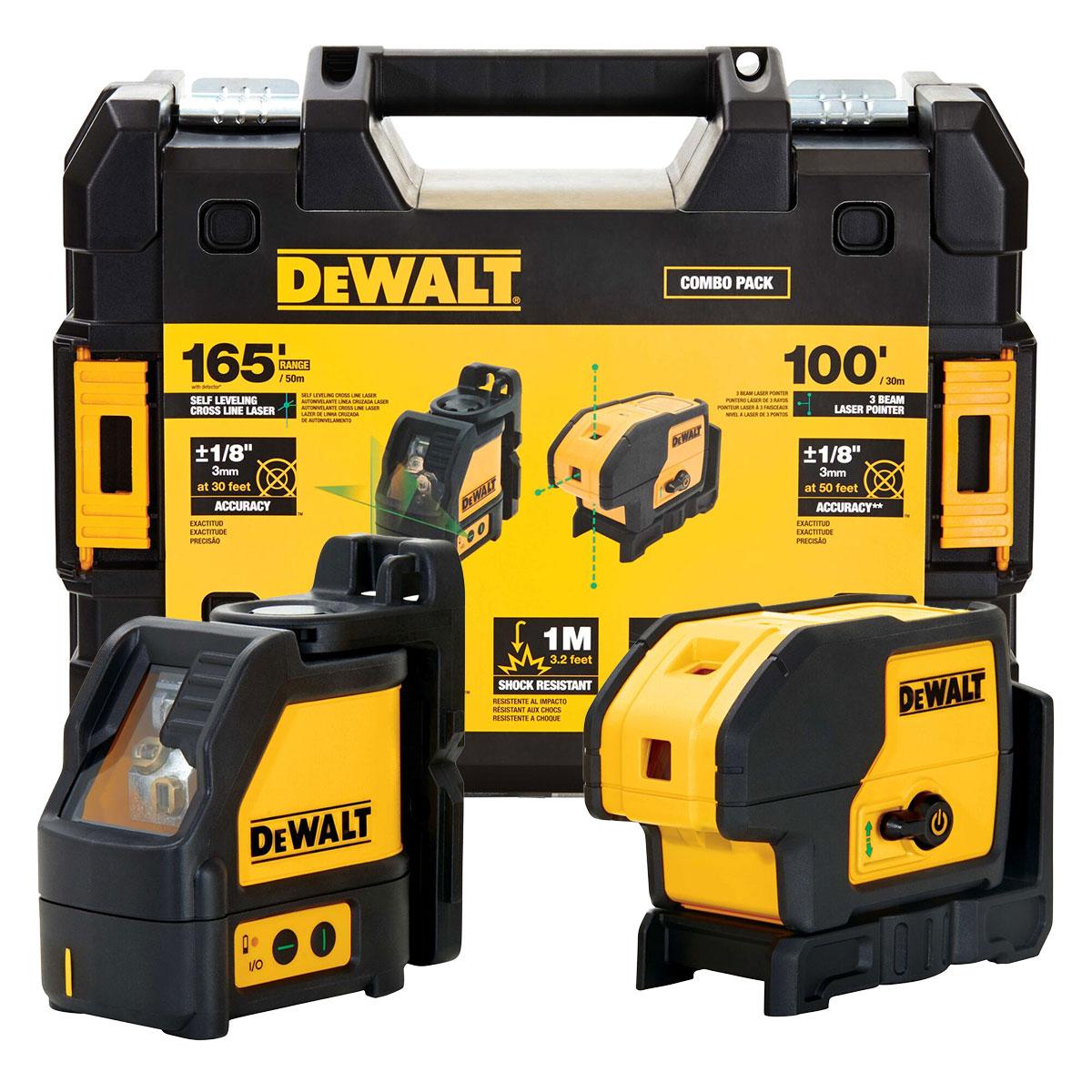 DeWalt Green Line & Spot Laser Combo Kit - DW0883CG