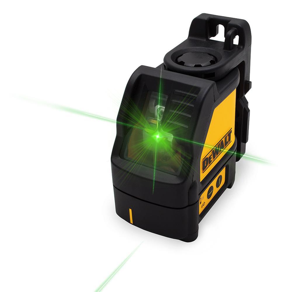 DeWalt Green Self-Leveling Cross Line Lasr - DW088CG