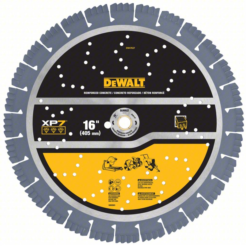 DeWalt XP7 Reinforced Concrete Segmented 16