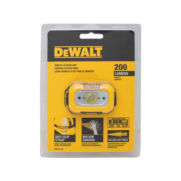DeWalt 200 Lumen LED Headlamp - DWHT81424