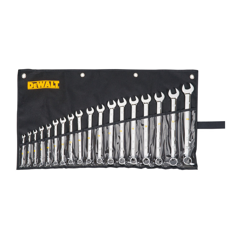 DeWalt 18PC Combination Wrench Set - DWMT19237