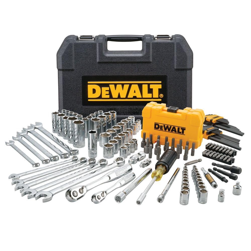 DeWalt 142 pc. 1/4 in. & 3/8 in. Drive Mechanics Tool Set - DWMT73802